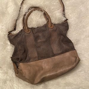 Constanza Rota distressed leather bag